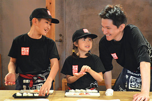 「お子様お寿司作り体験教室♪」お子様がお寿司屋さんに！土日・祝のお昼限定