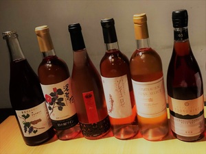 【菜な】ルクア大阪店　ワイン会開催！全国のロゼワインと冬食材を楽しむ会