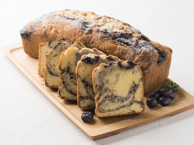 木更津ブルーベリーたっぷりのパウンドケーキ