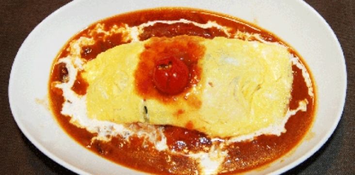 ハッシュドビーフオムライス ハッシュドビーフオムライス