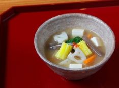 たっぷり野菜の朝食豚汁 菊井 光紀（日本料理 きく井）