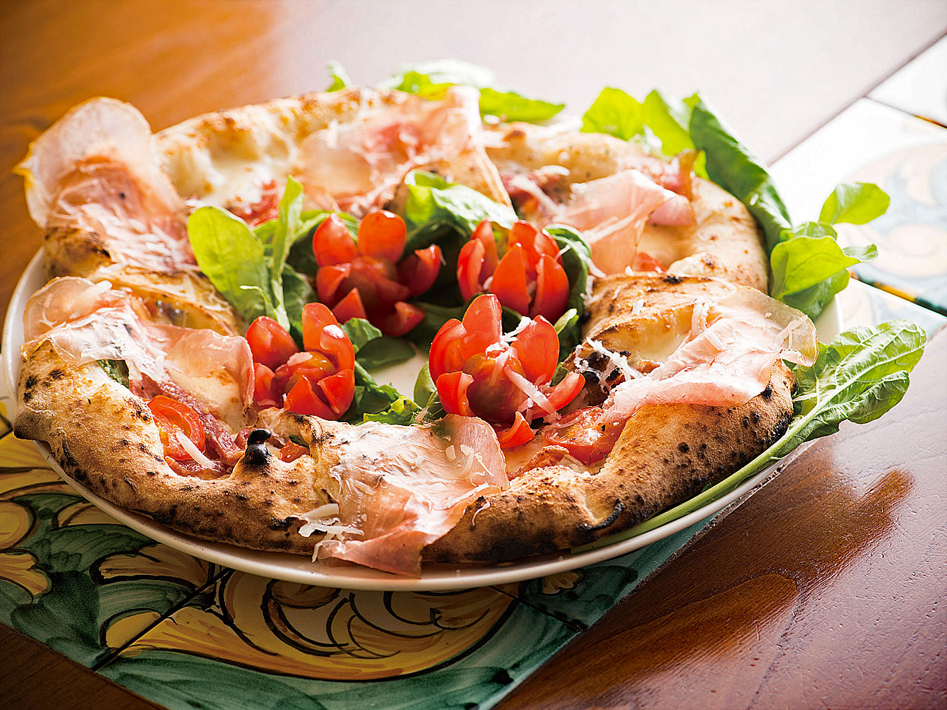 Pizza Di Natale (クリスマス リース型ピザ)